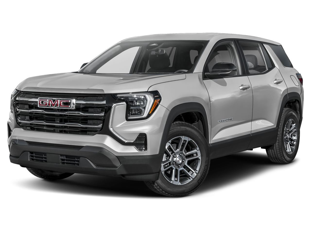 2025 GMC Terrain Elevation in Sterling Metallic — front three-quarter view
