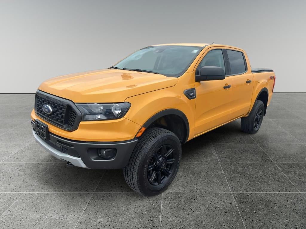 2021 Ford Ranger XL in Yellow — front three-quarter view