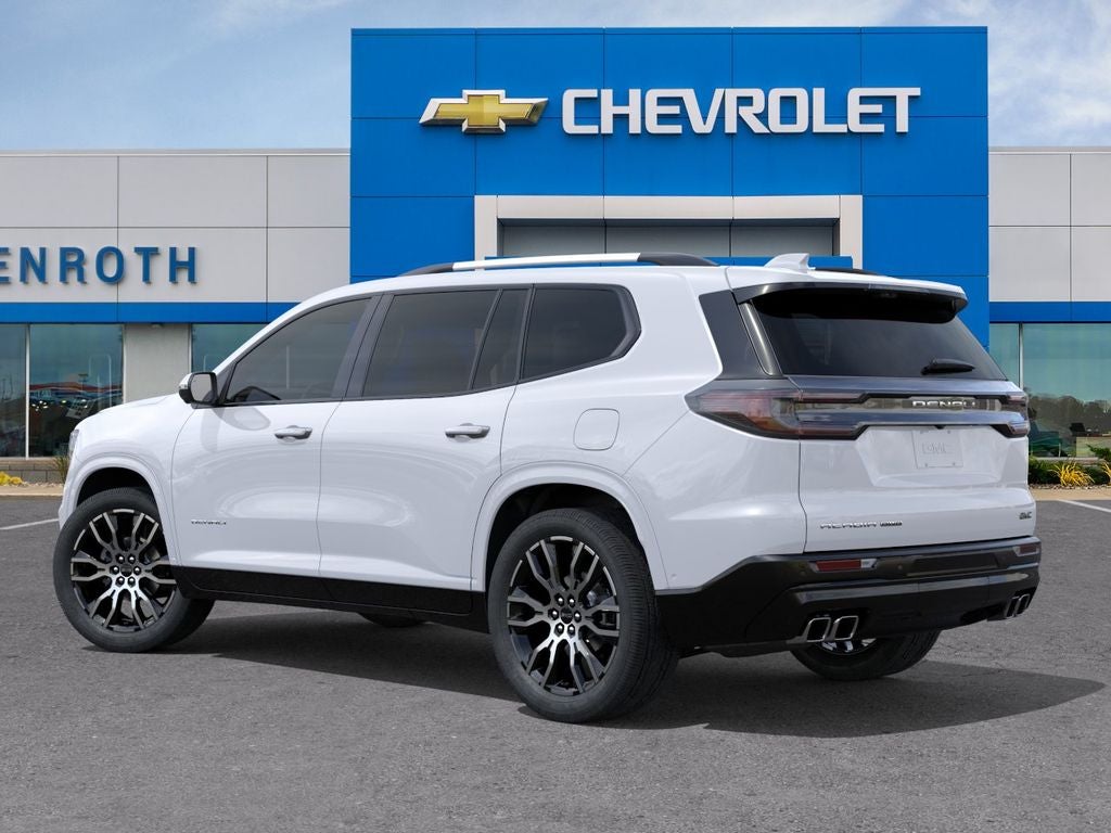 2026 GMC Acadia — rear three-quarter view