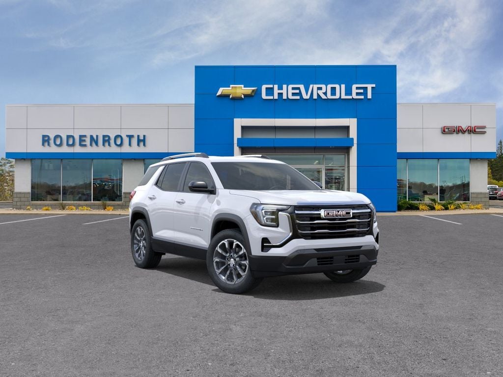 2026 GMC Terrain Elevation in Summit White — front three-quarter view
